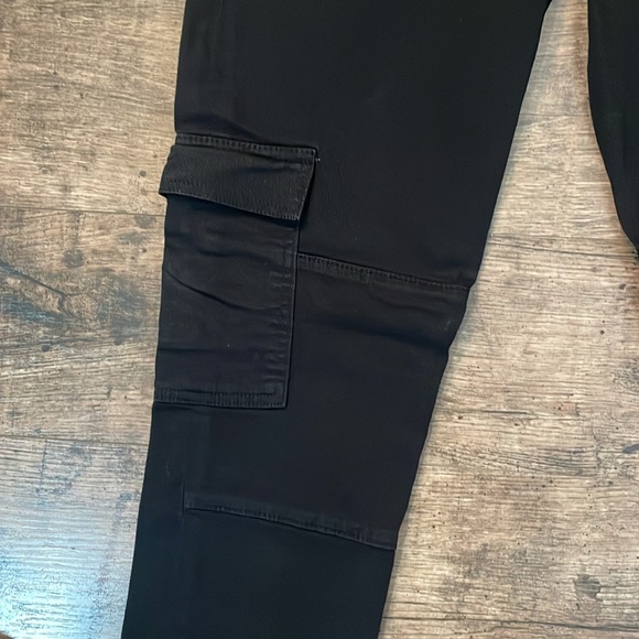 Hudson Black Cargo Jeans - Picture 3 of 6